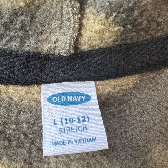 YOUTH CAMO FLEECE HOODIE PULLOVER - Picture 2 of 2